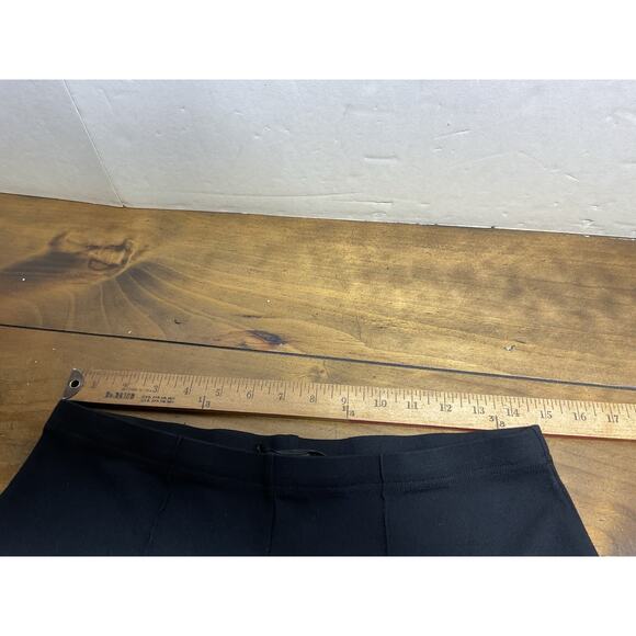 Bailey/44 Wide Leg Ponte Pants Black Stretch Pull On Large - Picture 9 of 11